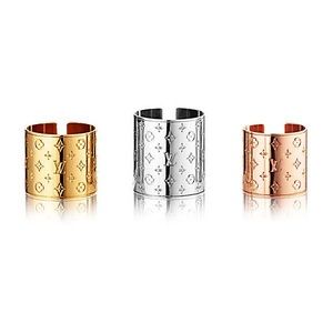 Louis Vuitton nanogram ring set